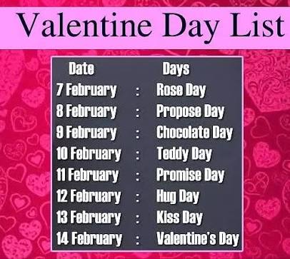 February All Day 2020, February all days list, Valentine’s day&nbsp;2020